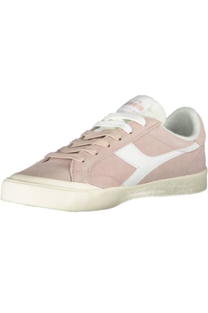 Diadora - Pink Leather Women Sneaker