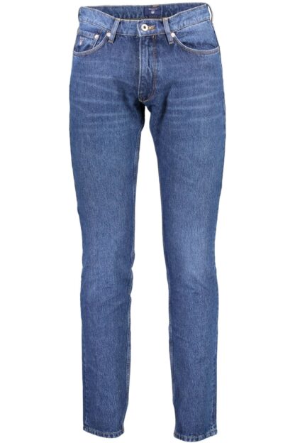 Gant - Chic Faded Blue Cotton Jeans for Men