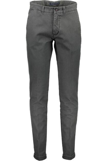 Harmont & Blaine - Elegant Green Cotton Trousers