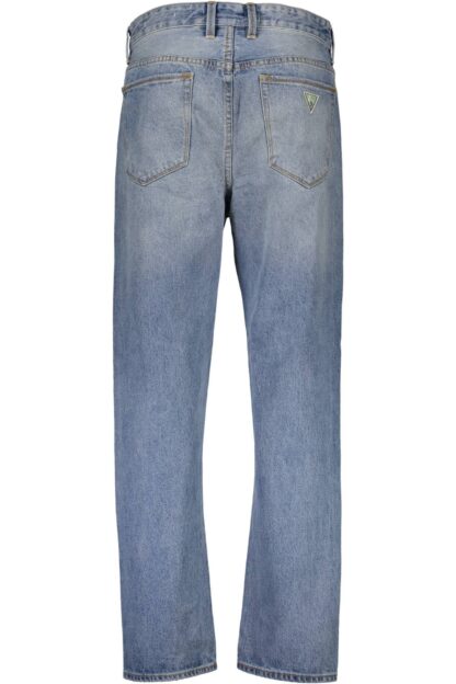 Guess Jeans - Chic Faded Light Blue Denim - Casual Elegance