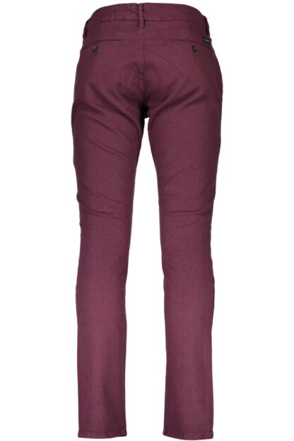 Guess Jeans - Elegant Purple Cotton Trousers