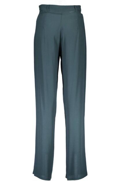 Liu Jo - Chic Green Belted Trousers with Logo Detail