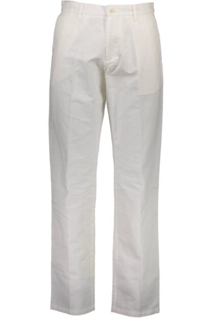 Gant - Elegant White Cotton Trousers