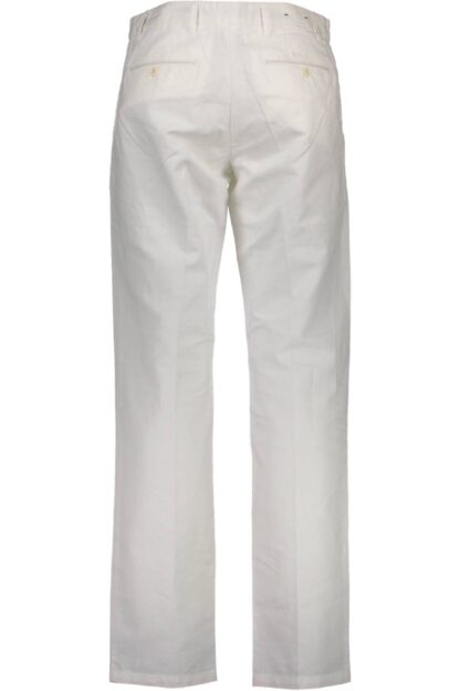 Gant - Elegant White Cotton Trousers