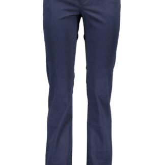 Harmont & Blaine - Elegant Light Blue Cotton Trousers