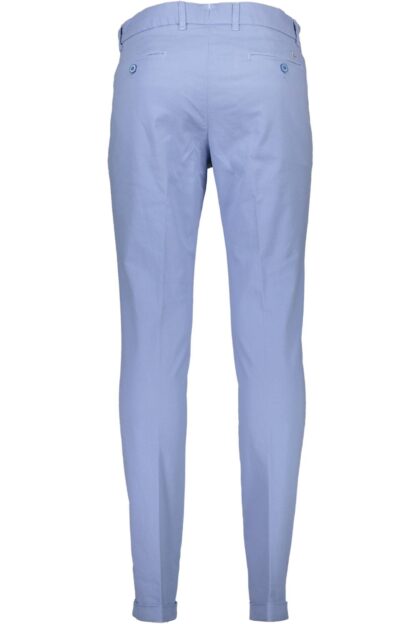 Harmont & Blaine - Elegant Light Blue Cotton Trousers