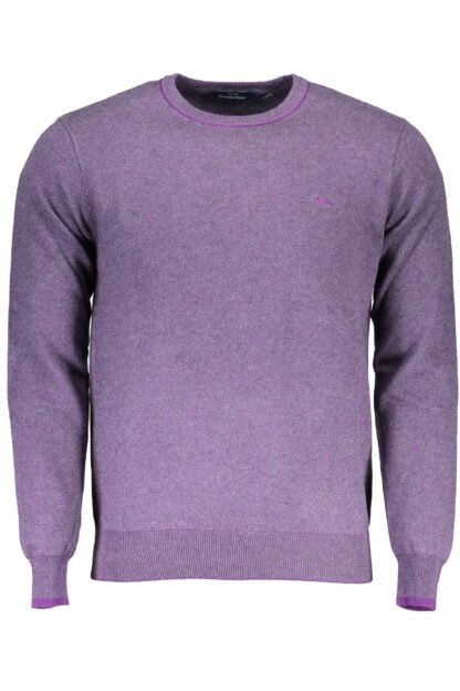 Harmont & Blaine - Elegant Purple Cotton Sweater for Men