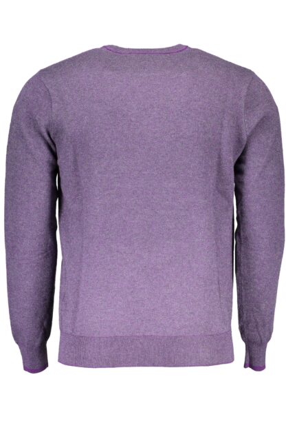 Harmont & Blaine - Elegant Purple Cotton Sweater for Men