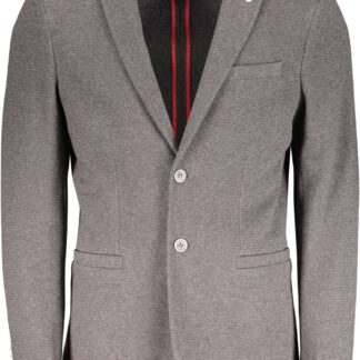 Gant - Elegant Blue Cotton Jacket with Sleek Design