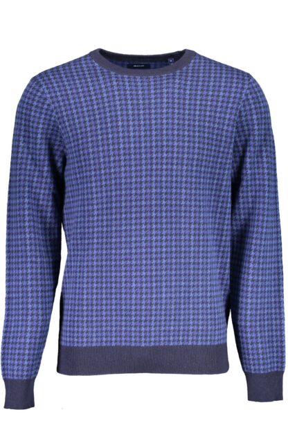 Gant - Chic Blue Round Neck Pullover