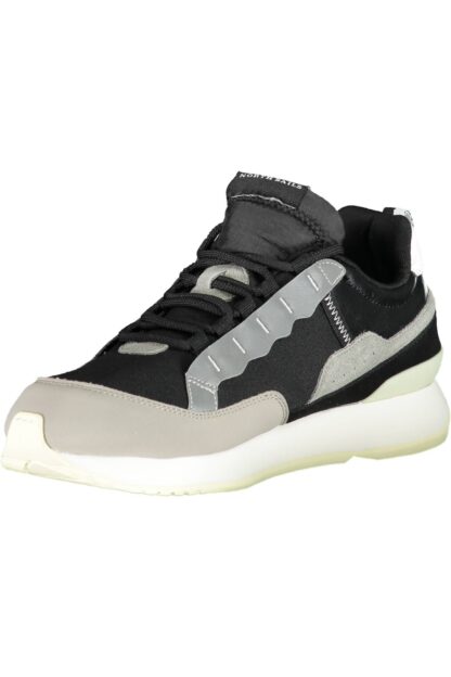 North Sails - Elegant Black Leather Sports Sneakers