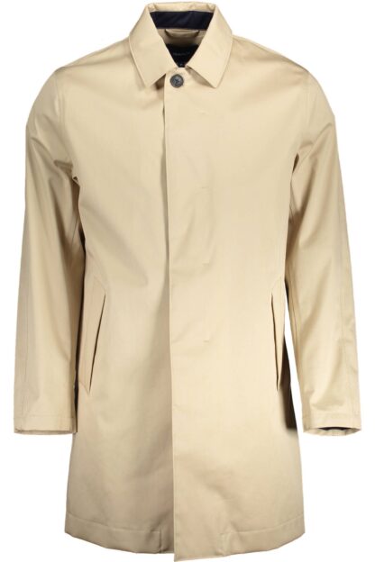 Gant - Chic Beige Long-Sleeved Trench Coat