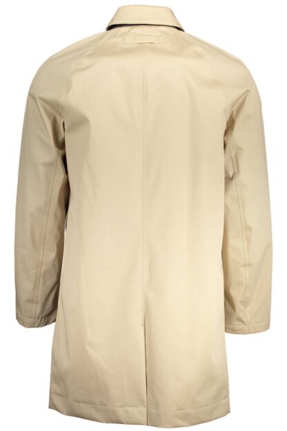 Gant - Chic Beige Long-Sleeved Trench Coat