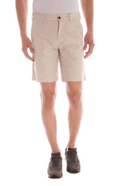 Gant - Beige Cotton Bermuda Shorts Classic Fit