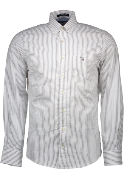 Gant - Elegant Long Sleeve Italian Collar Shirt