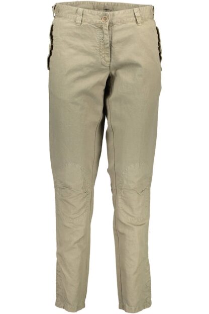 Gant - Elegant Green Cotton Trousers