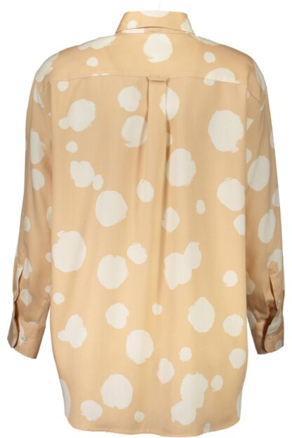 Gant - Chic Beige Long Sleeve Italian Collar Shirt