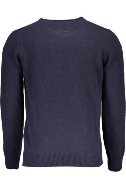 North Sails - Chic Blue Wool Sweater with Round Neck