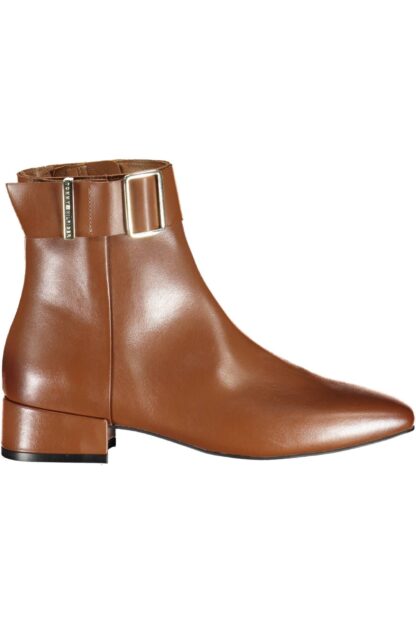 Tommy Hilfiger - Chic Side Zip Boots with Contrasting Sole