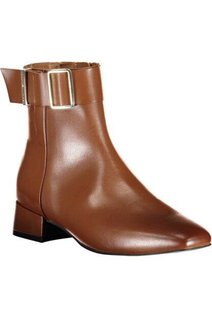 Tommy Hilfiger - Chic Side Zip Boots with Contrasting Sole