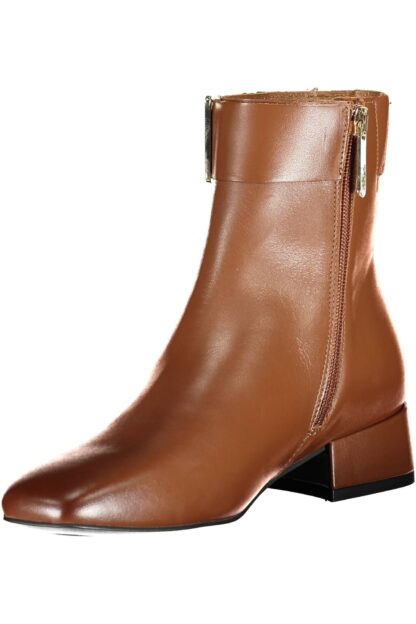 Tommy Hilfiger - Chic Side Zip Boots with Contrasting Sole