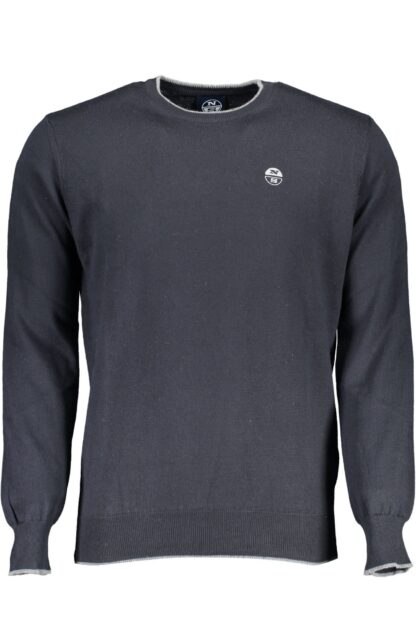 North Sails - Blue Cotton Men Sweater