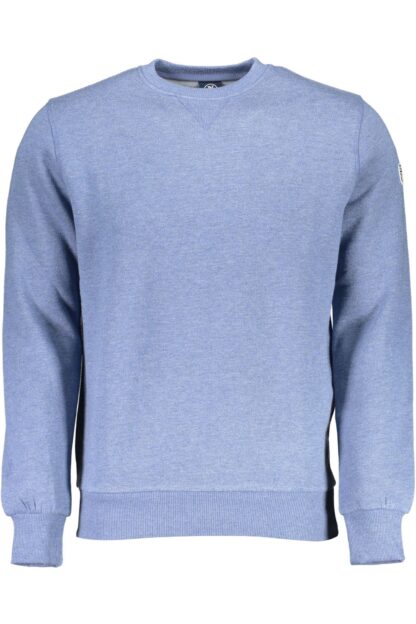 North Sails - Chic Blue Cotton Crew Neck Sweater