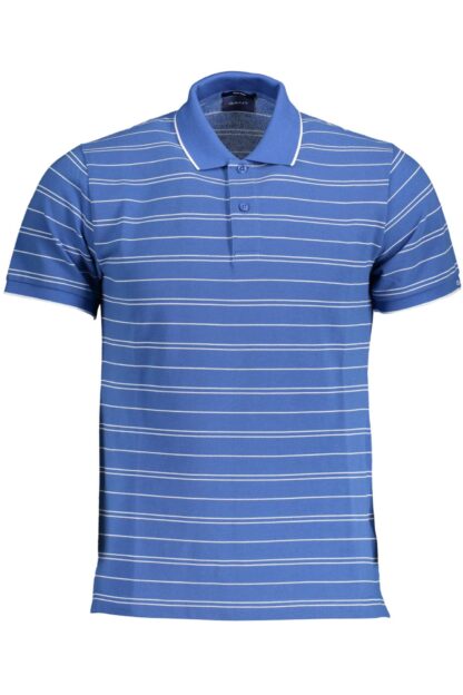 Gant - Chic Blue Short-Sleeved Polo Shirt