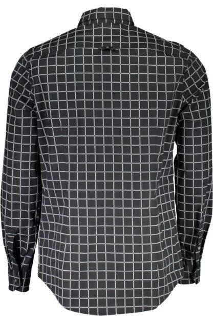 Calvin Klein - Elegant Slim Fit Long Sleeve Black Shirt