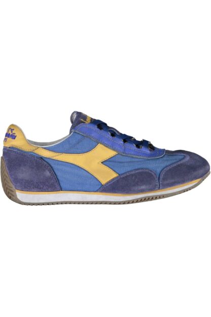 Diadora - Chic Blue Lace-Up Sporty Sneakers