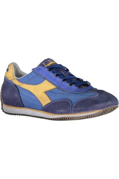 Diadora - Chic Blue Lace-Up Sporty Sneakers