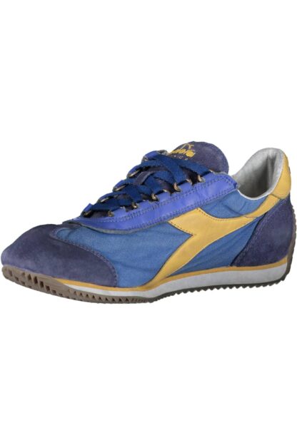 Diadora - Chic Blue Lace-Up Sporty Sneakers