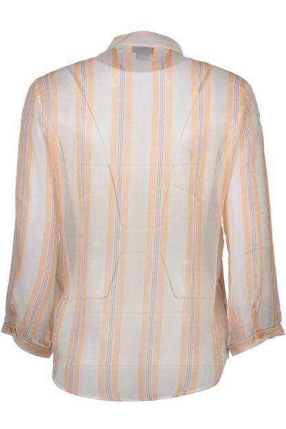 Gant - Multicolor Silk Long Sleeve Shirt with Korean Collar