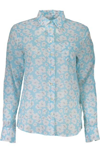 Gant - Elegant Light Blue Cotton Shirt