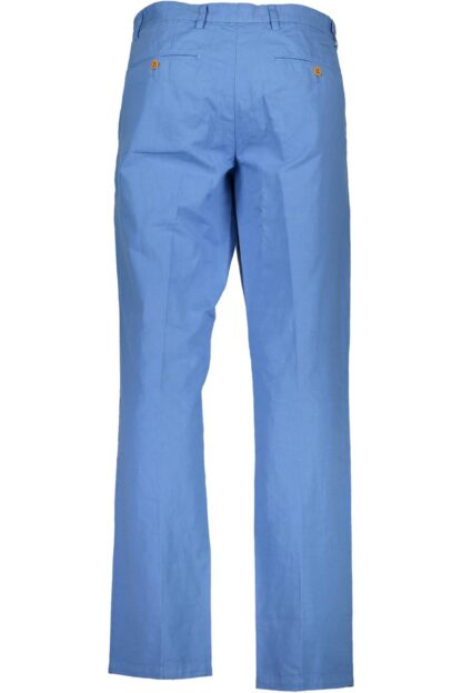 Gant - Elegant Light Blue Cotton Trousers for Men