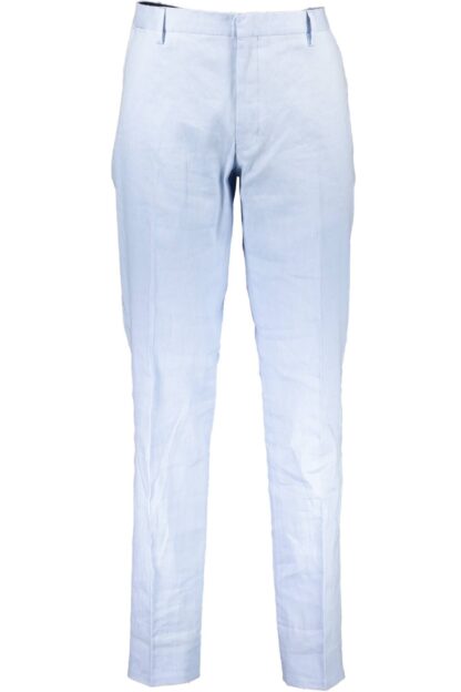 Gant - Elegant Light Blue Cotton Trousers