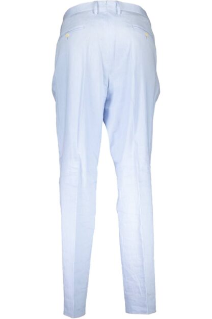 Gant - Elegant Light Blue Cotton Trousers