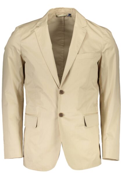 Gant - Elegant Beige Cotton Classic Jacket