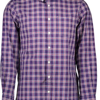 U.S. POLO ASSN. - Elegant Blue Long-Sleeve Slim Shirt