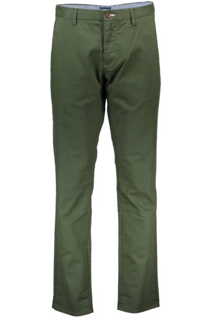 Gant - Elegant Green Cotton Trousers for Men