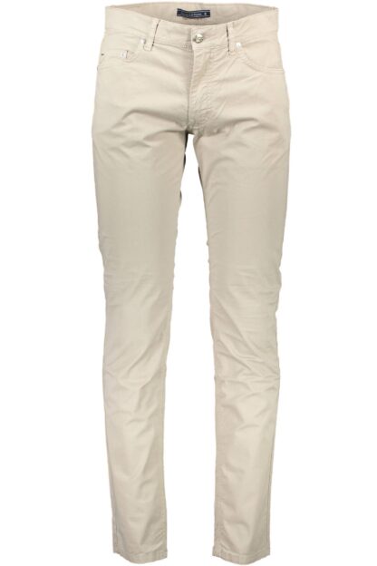 Harmont & Blaine - Sophisticated Beige Cotton Trousers