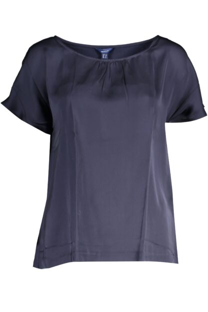 Gant - Elegant Blue Short Sleeve Round Neck Tee