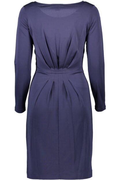 Gant - Elegant Long Sleeve Blue Short Dress