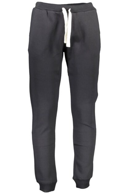 North Sails - Elastic Waist Black Cotton Trousers