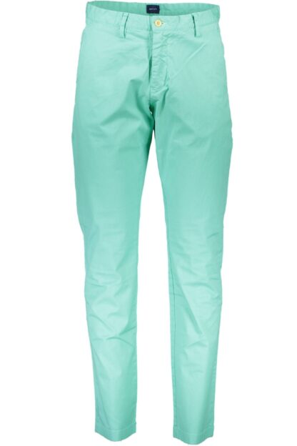 Gant - Classic Green Cotton Trousers