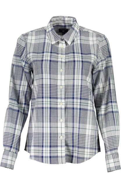 Gant - Elegant Italian Collar Long-Sleeve Cotton Shirt