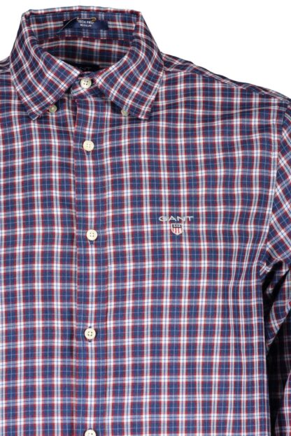 Gant - Elegant Blue Italian Collar Shirt