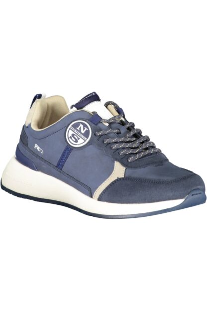 North Sails - Nautical-Inspired Leather Sneakers in Blue