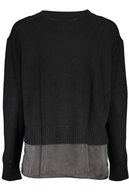 Calvin Klein - Elegant Crew Neck Embroidered Sweater