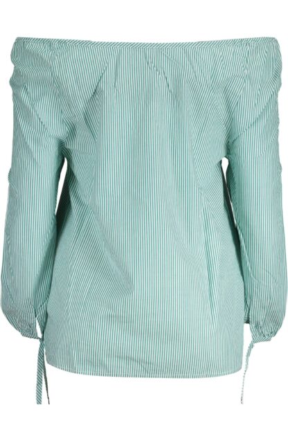 Gant - Chic Green Cotton Sweater with Classic Logo